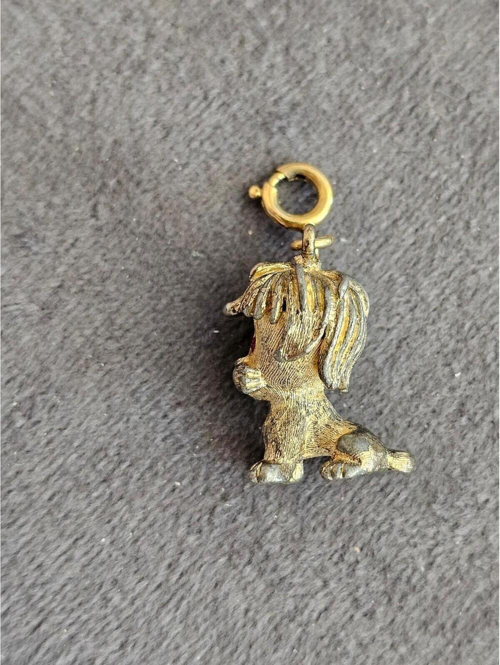 Monet Dog Charm
